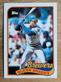 1989 Topps #718 Glenn Braggs