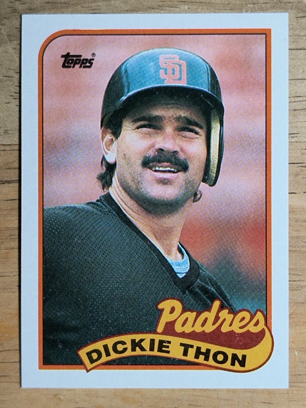 1989 Topps #726 Dickie Thon
