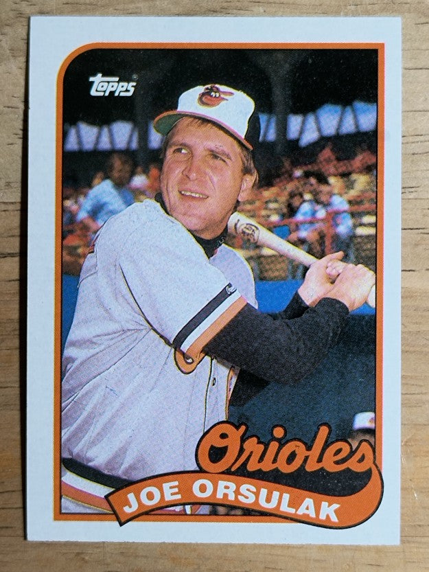1989 Topps #727 Joe Orsulak