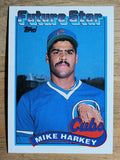 1989 Topps #742 Mike Harkey FS RC