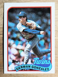 1989 Topps #746 German Gonzalez