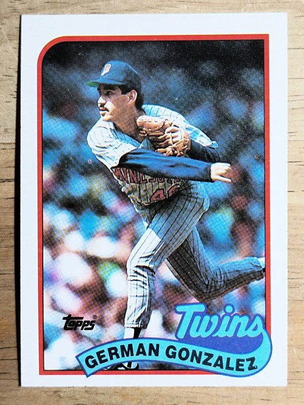 1989 Topps #746 German Gonzalez