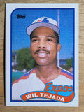 1989 Topps #747 Wil Tejada