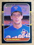 1987 Donruss #627 Kevin Brown RC