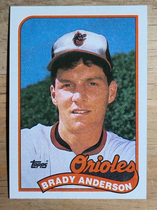 1989 Topps #757 Brady Anderson RC