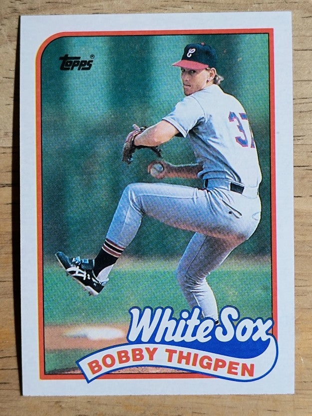 1989 Topps #762 Bobby Thigpen