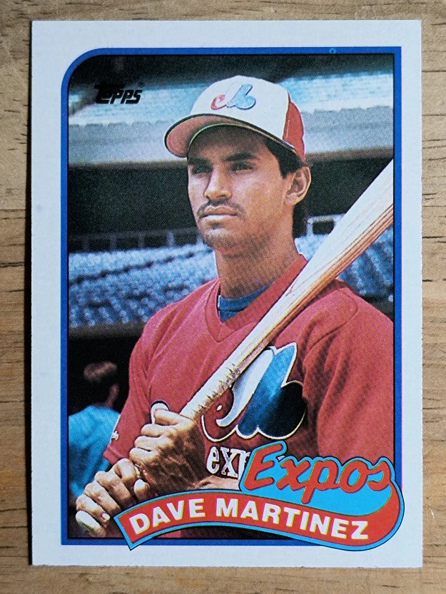1989 Topps #763 Dave Martinez