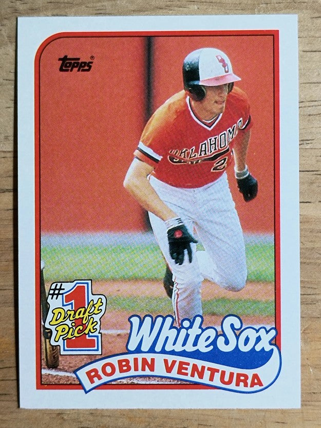 1989 Topps #764 Robin Ventura FDP RC