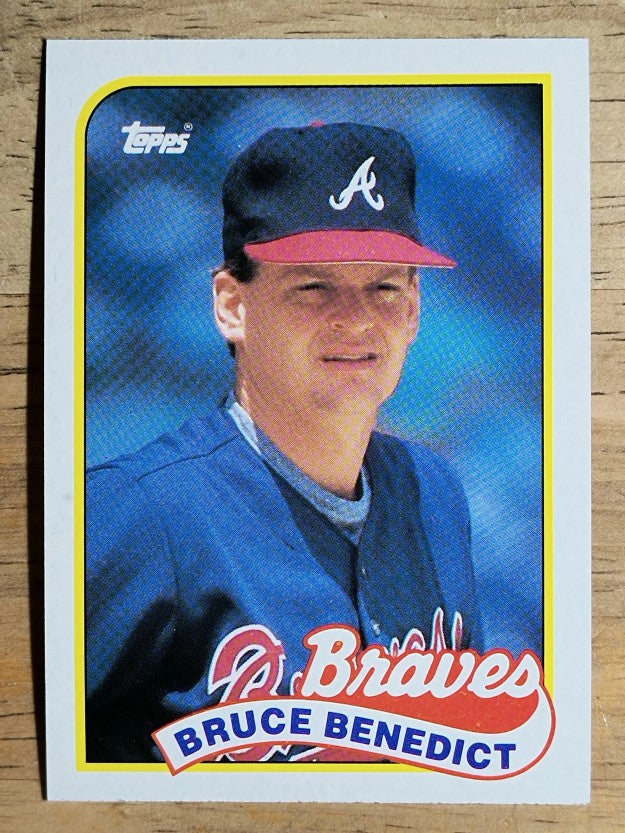1989 Topps #778 Bruce Benedict
