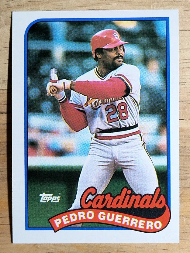 1989 Topps #780 Pedro Guerrero