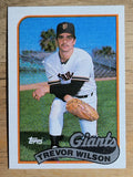 1989 Topps #783 Trevor Wilson RC