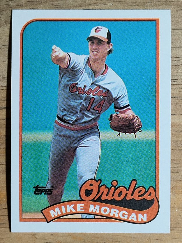 1989 Topps #788 Mike Morgan