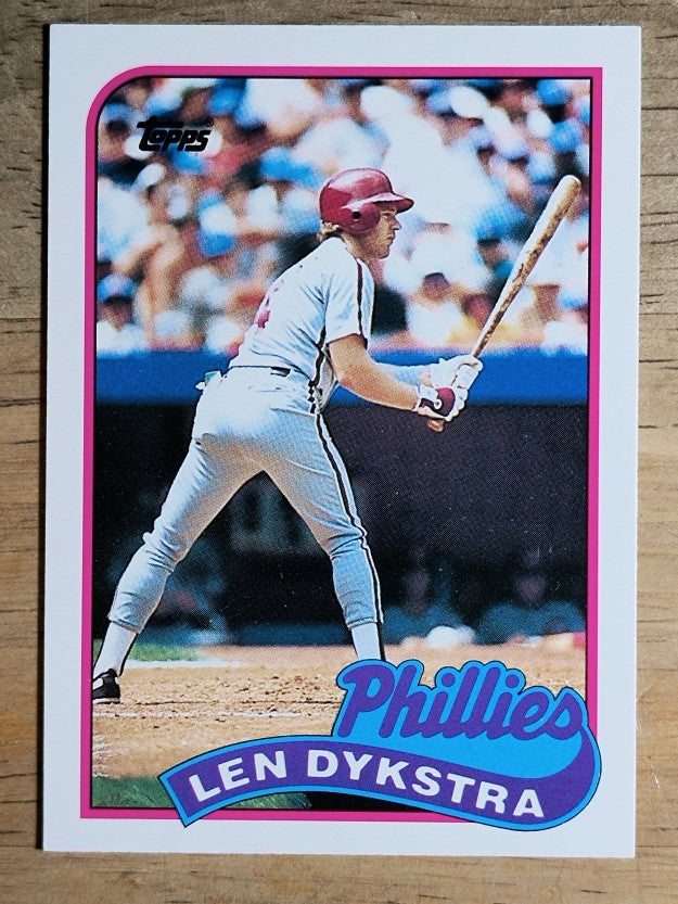 1989 Topps Traded #27T Len Dykstra