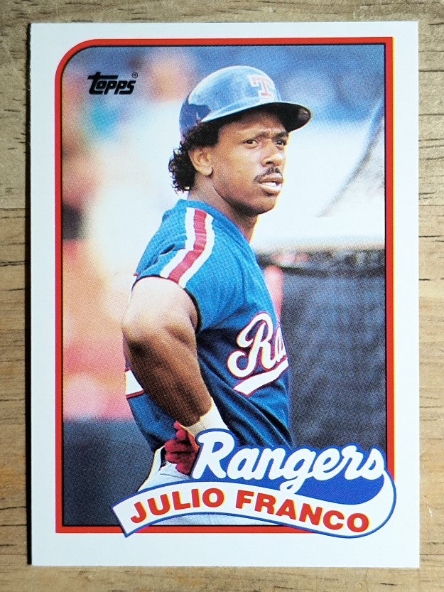 1989 Topps Traded #34T Julio Franco
