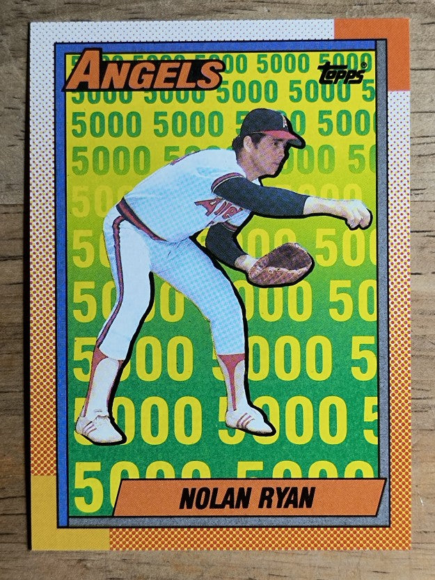 1990 Topps #3 Nolan Ryan Angels