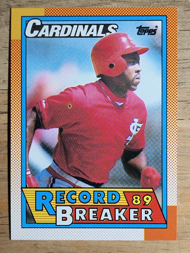 1990 Topps #6 Vince Coleman RB