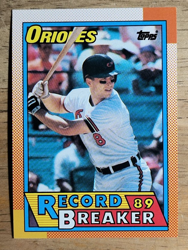 1990 Topps #8 Cal Ripken RB