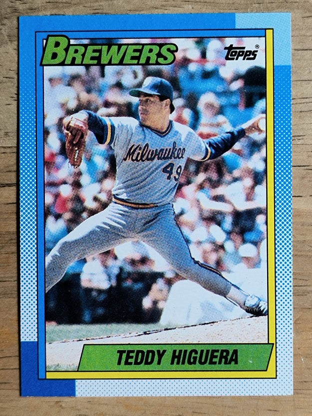 1990 Topps #15 Teddy Higuera