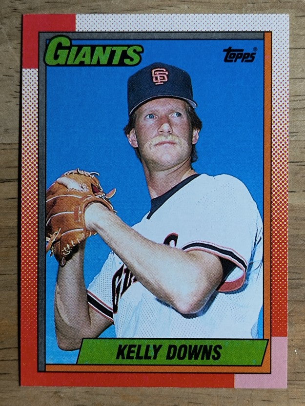 1990 Topps #17 Kelly Downs