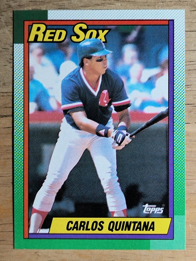 1990 Topps #18 Carlos Quintana