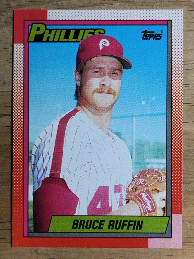 1990 Topps #22 Bruce Ruffin