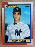 1990 Topps #23 Randy Velarde