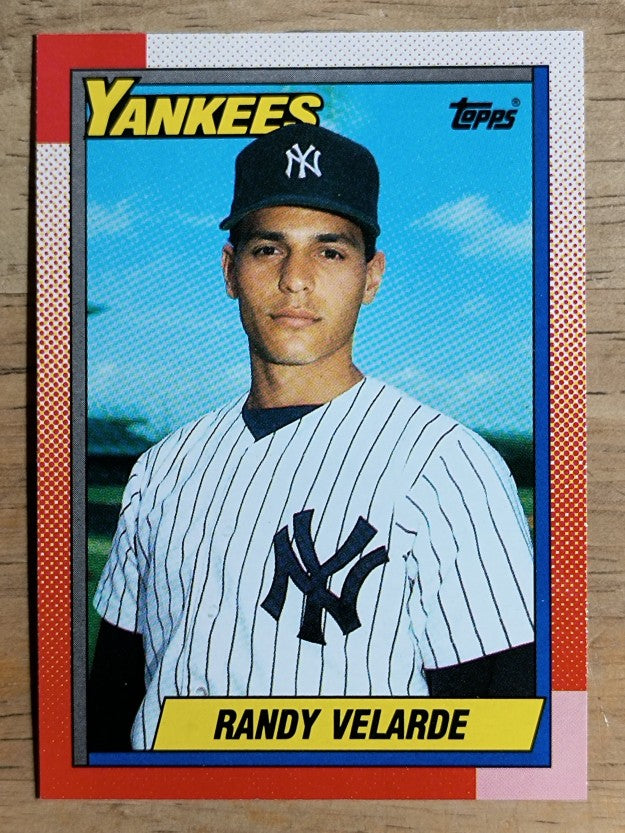 1990 Topps #23 Randy Velarde