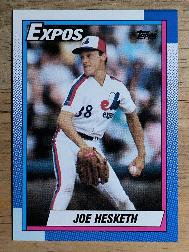1990 Topps #24 Joe Hesketh