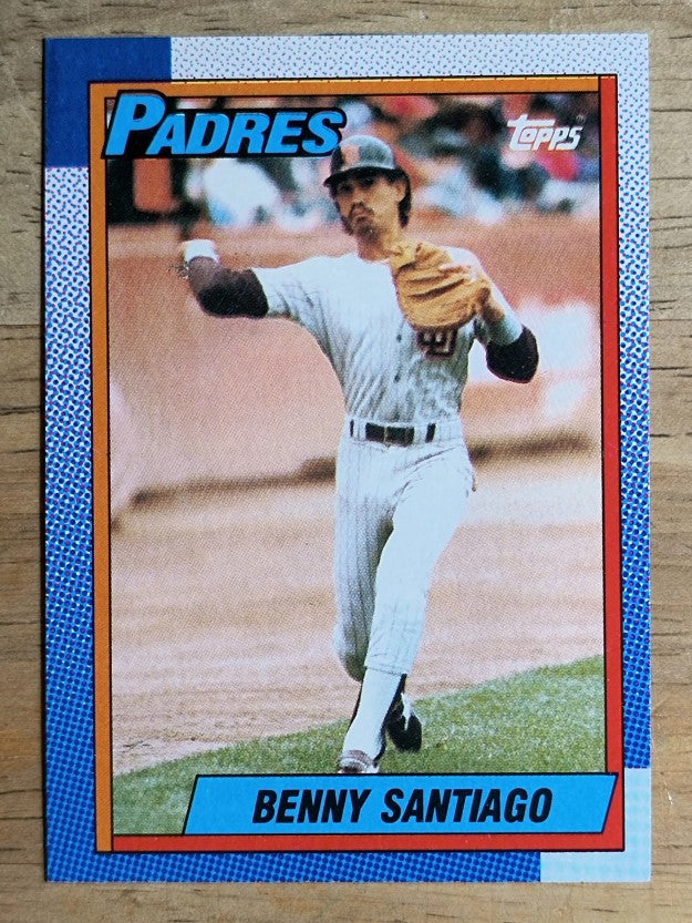 1990 Topps #35 Benito Santiago