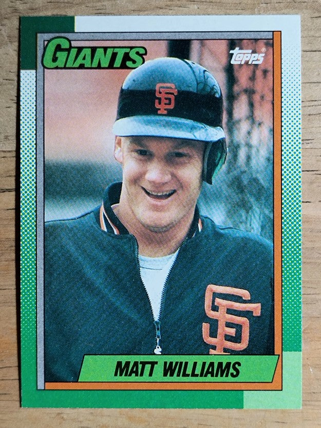 1990 Topps #41 Matt Williams