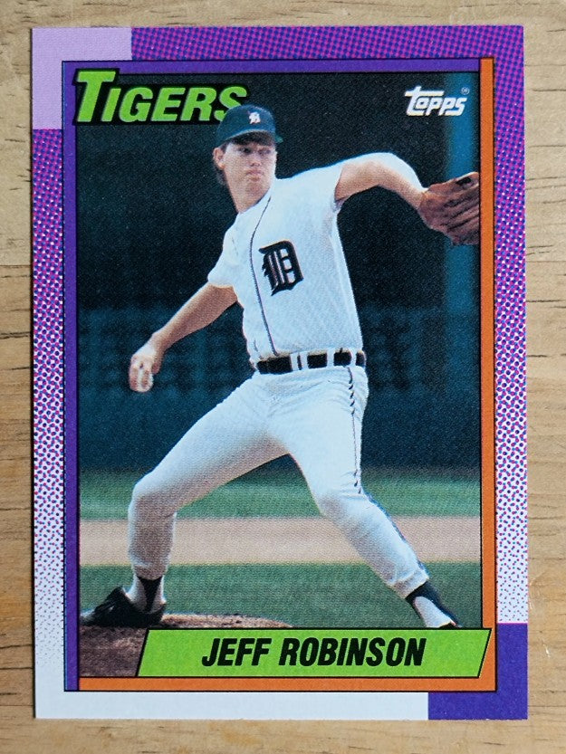 1990 Topps #42 Jeff M. Robinson