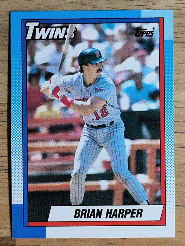 1990 Topps #47 Brian Harper
