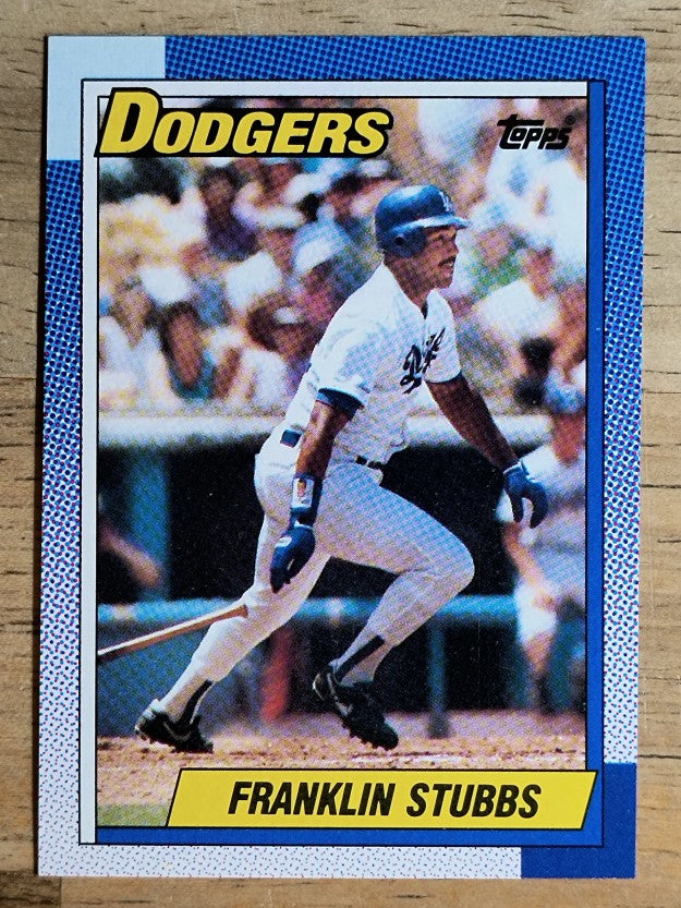 1990 Topps #56 Franklin Stubbs