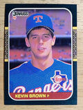 1987 Donruss #627 Kevin Brown RC