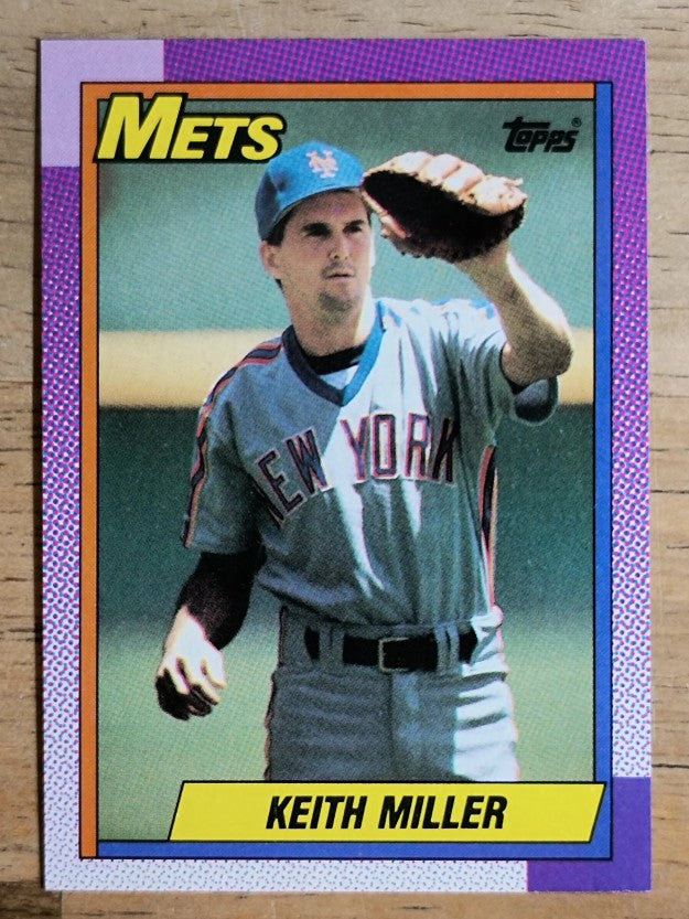 1990 Topps #58 Keith Miller
