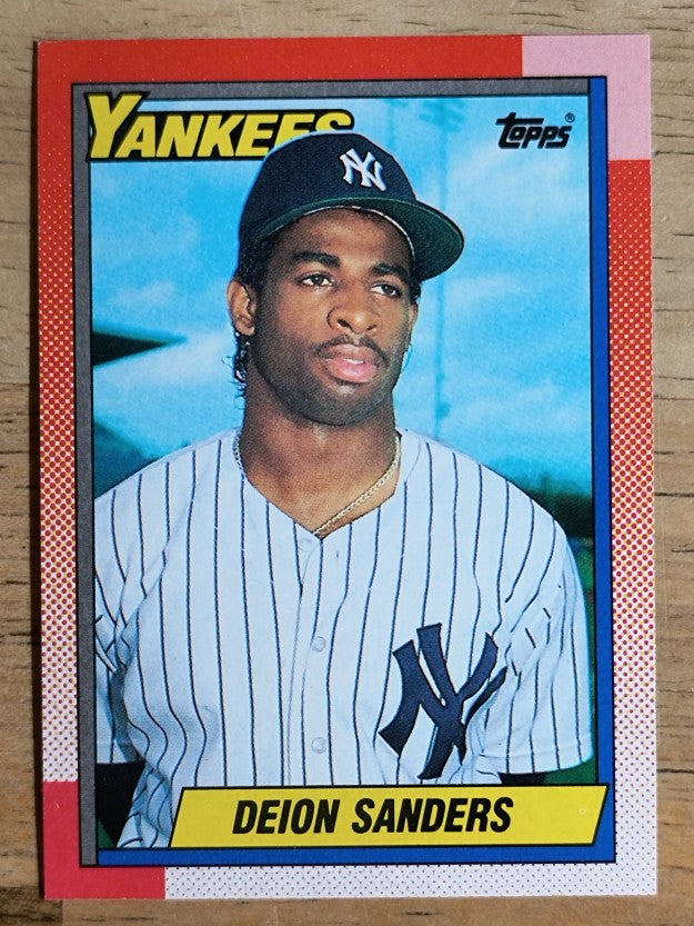 1990 Topps #61 Deion Sanders