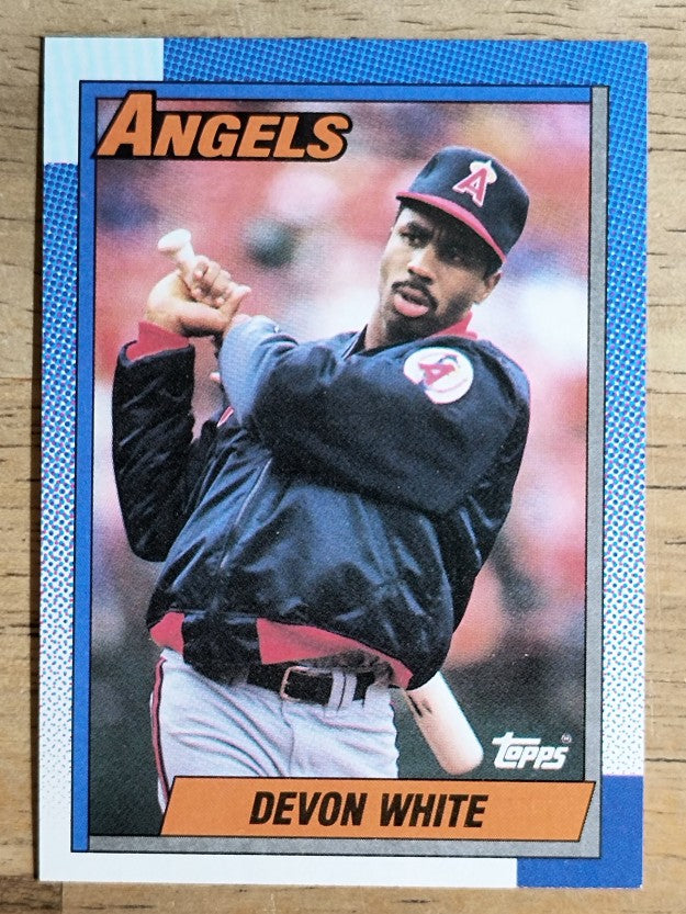 1990 Topps #65 Devon White