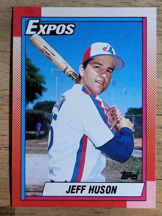 1990 Topps #72 Jeff Huson RC