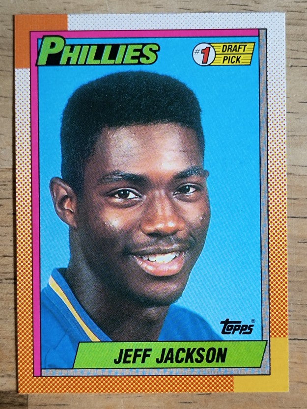 1990 Topps #74 Jeff Jackson FDP RC