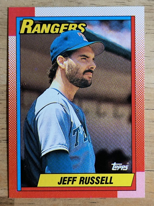 1990 Topps #80 Jeff Russell