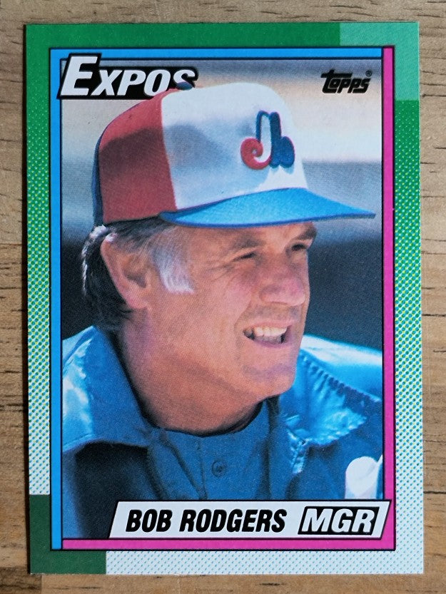 1990 Topps #81 Bob Rodgers MG