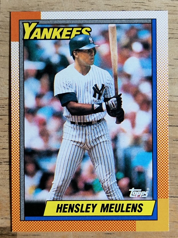 1990 Topps #83 Hensley Meulens