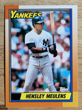 1990 Topps #83 Hensley Meulens