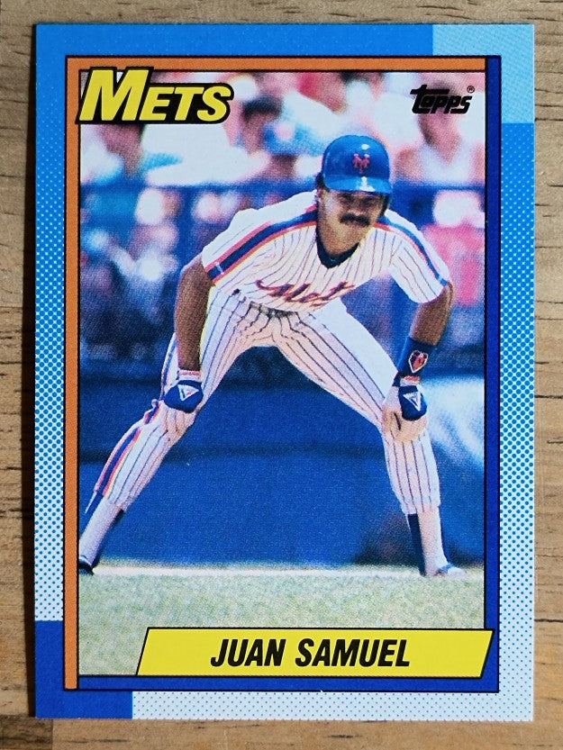 1990 Topps #85 Juan Samuel