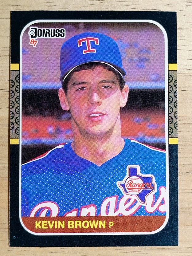 1987 Donruss #627 Kevin Brown RC