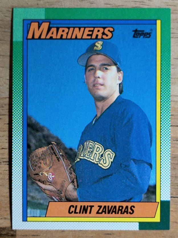 1990 Topps #89 Clint Zavaras RC