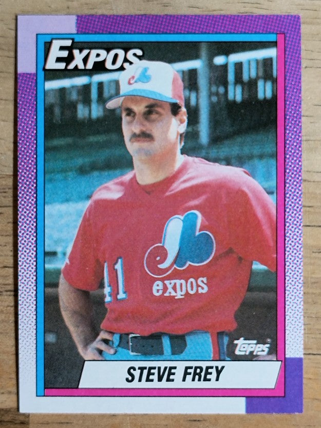 1990 Topps #91 Steve Frey RC