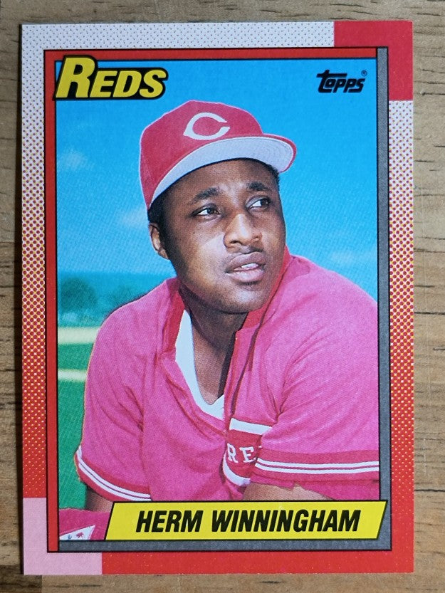 1990 Topps #94 Herm Winningham