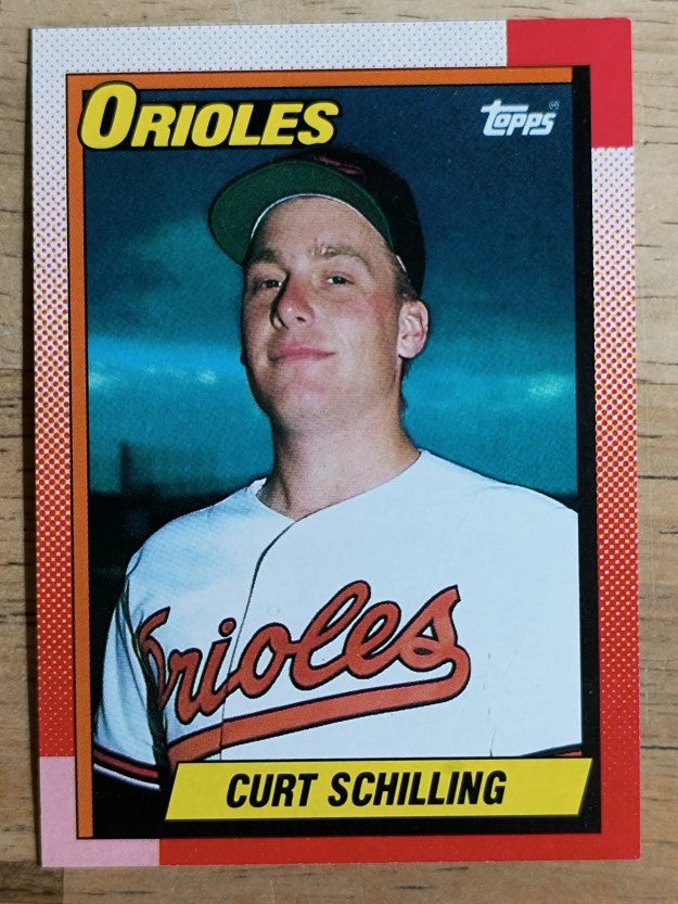 1990 Topps #97 Curt Schilling
