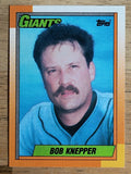 1990 Topps #104 Bob Knepper